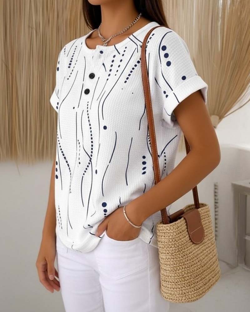 CAMISETA CUELLO REDONDO MANGA CORTA