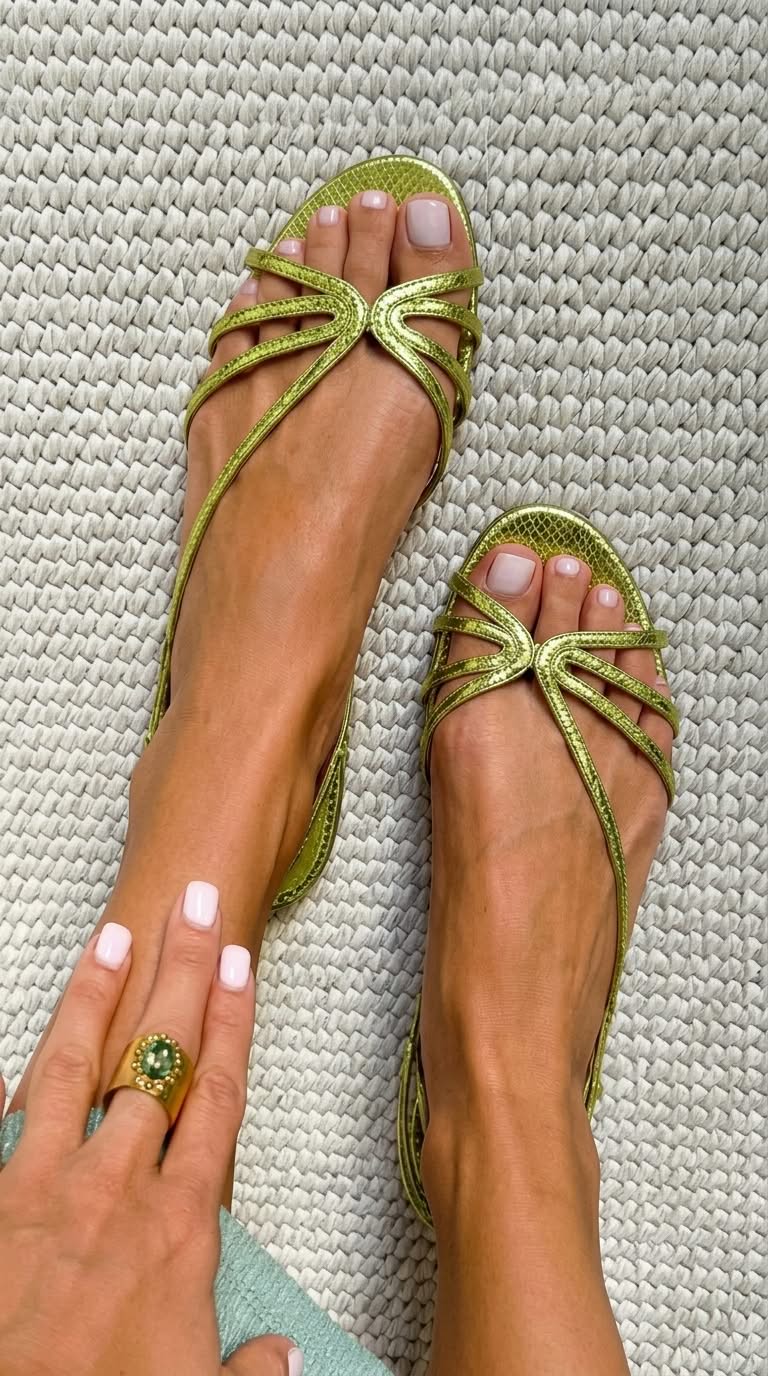 CAMILLE™ | SANDALIAS DORADAS DE ELEGANCIA VERANIEGA