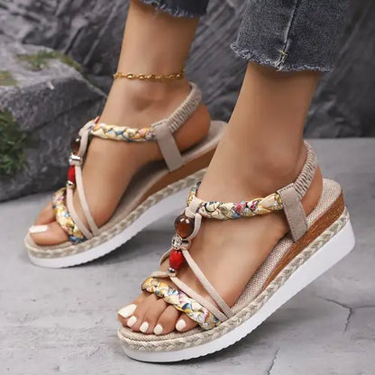 SANNE | SANDALIAS CÓMODAS CON TACÓN BAJO PARA CUALQUIER OCASIÓN DE VERANO