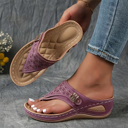 ARCHELLA | SANDALIAS CON TACÓN CÓMODO Y SOPORTE