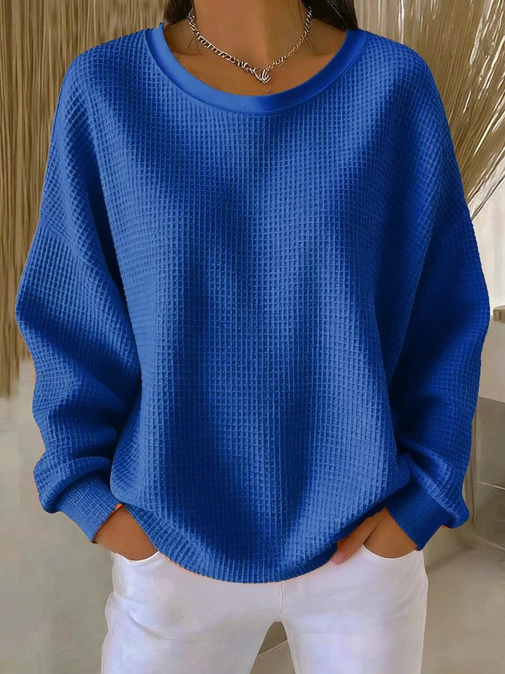 DARIA LORENA | JERSEY TEXTURIZADO OVERSIZE PAULINE