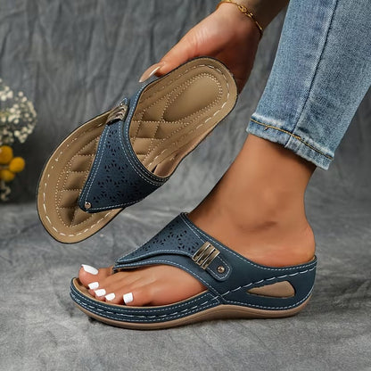 ARCHELLA | SANDALIAS CON TACÓN CÓMODO Y SOPORTE