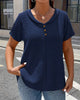 CAMISETA CUELLO PETER PAN TRES BOTONES