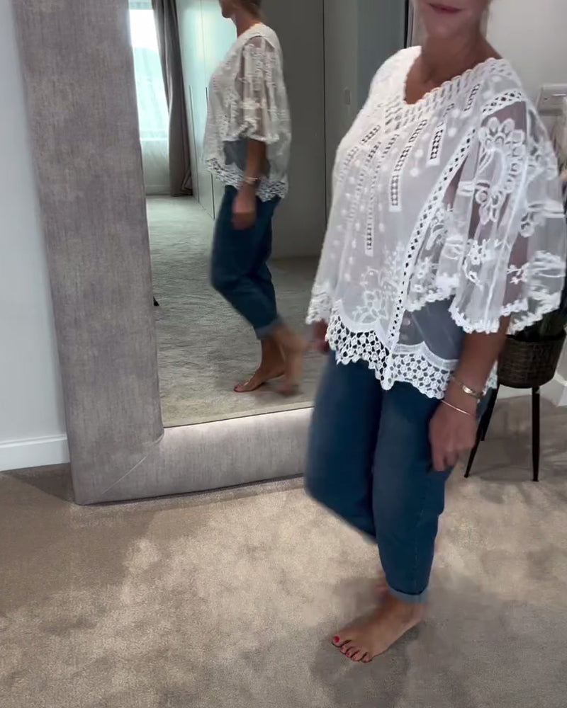 BLUSA DE V ELEGANTE