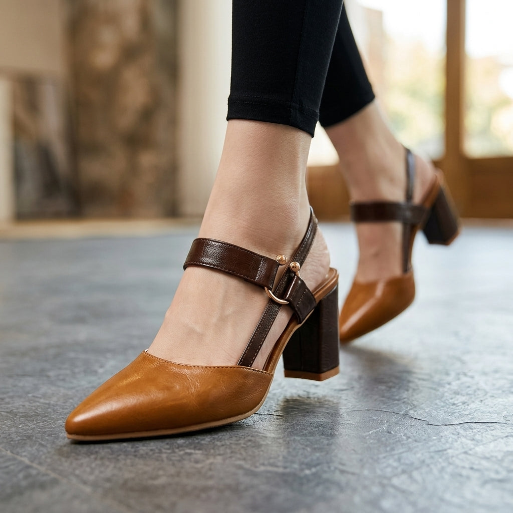 ALANA | MULES CON TACÓN