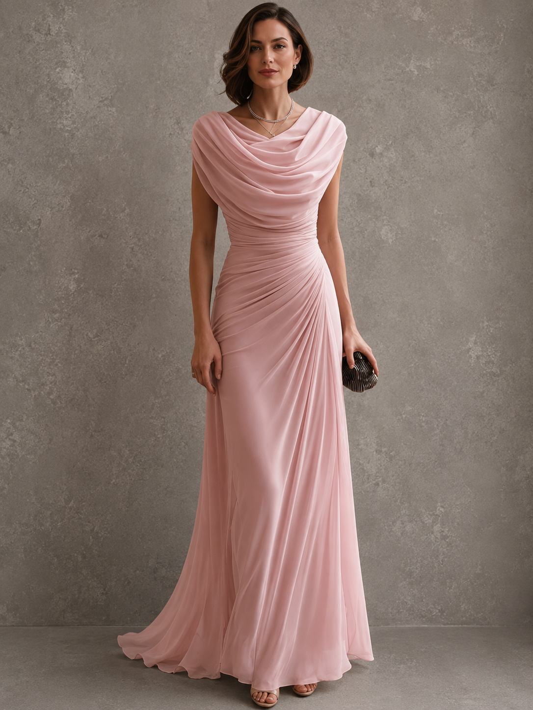 VESTIDO AURORA LARGO ELEGANTE