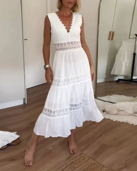 Rosalia | Vestido de verano largo y elegante