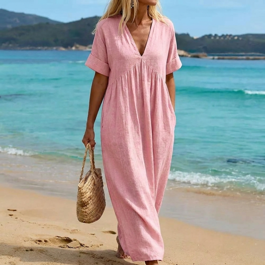 Charlotte | Vestido largo fluido